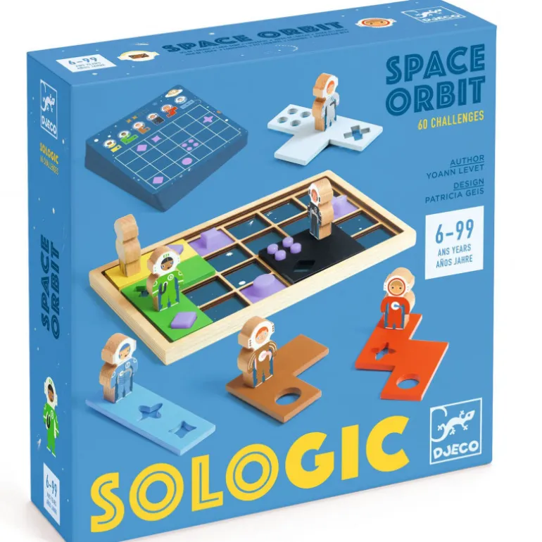 SPACE ORBIT - Jeu Sologic de 0817<Djeco New