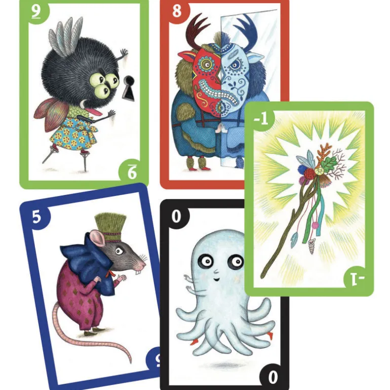 Spooky Boo ! jeu de cartes 5098<Djeco New