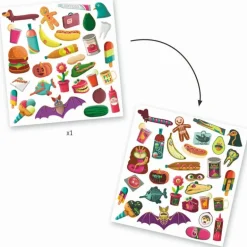 Stickers animés 'Rayons X' 9267<Djeco Fashion