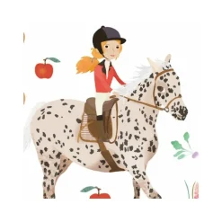 Stickers 'Chevaux' 8881<Djeco Cheap