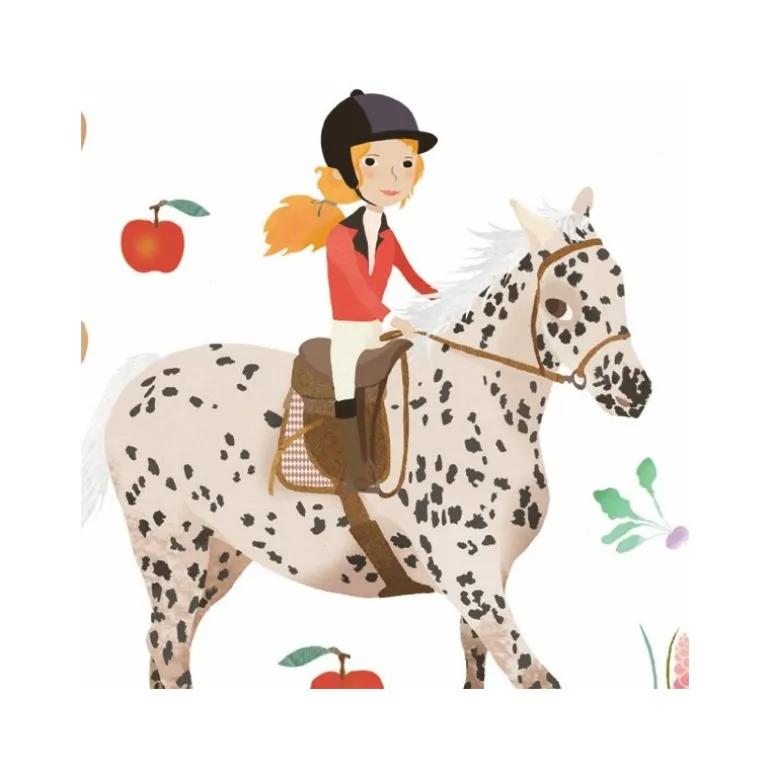 Stickers 'Chevaux' 8881<Djeco Cheap
