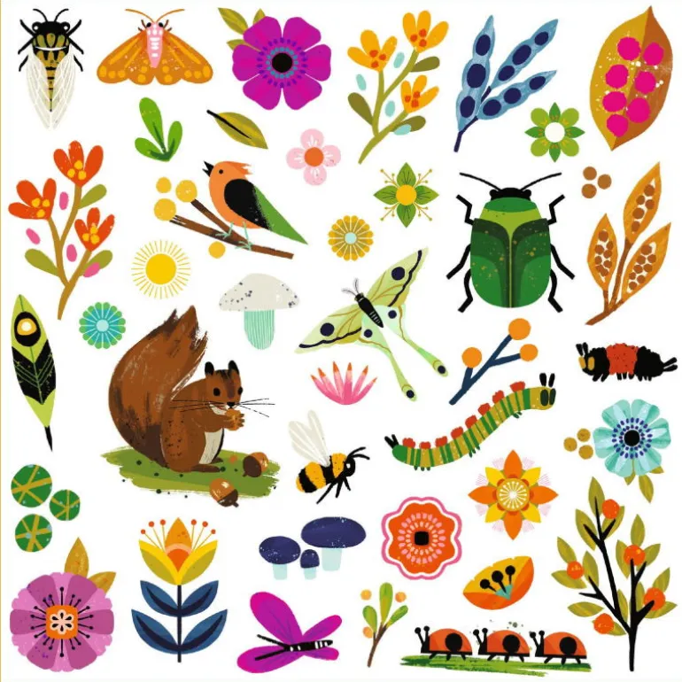 Stickers Jardin 9272<Djeco Best