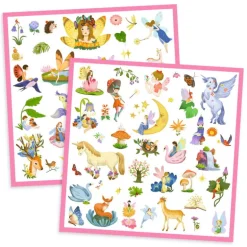 Stickers métallisés "Fantasy" 9279<Djeco Sale