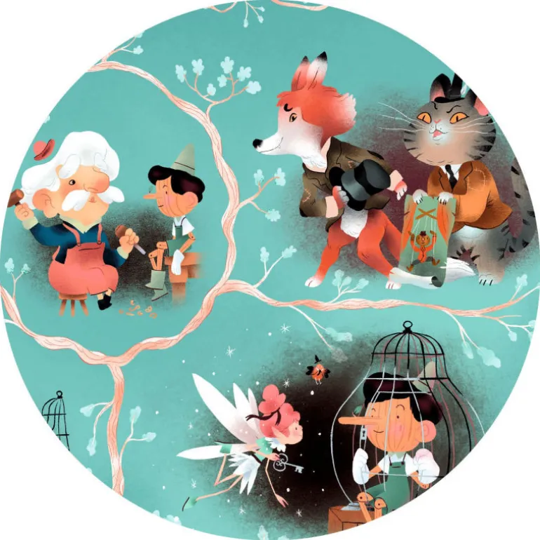 Story puzzle Pinocchio 54 pcs 7052<Djeco Online