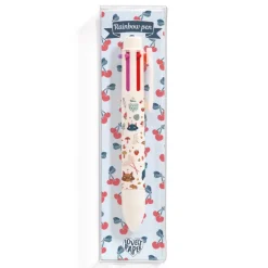 Stylo 6 couleurs 3764 - Rainbow pen Lucille<Djeco Flash Sale