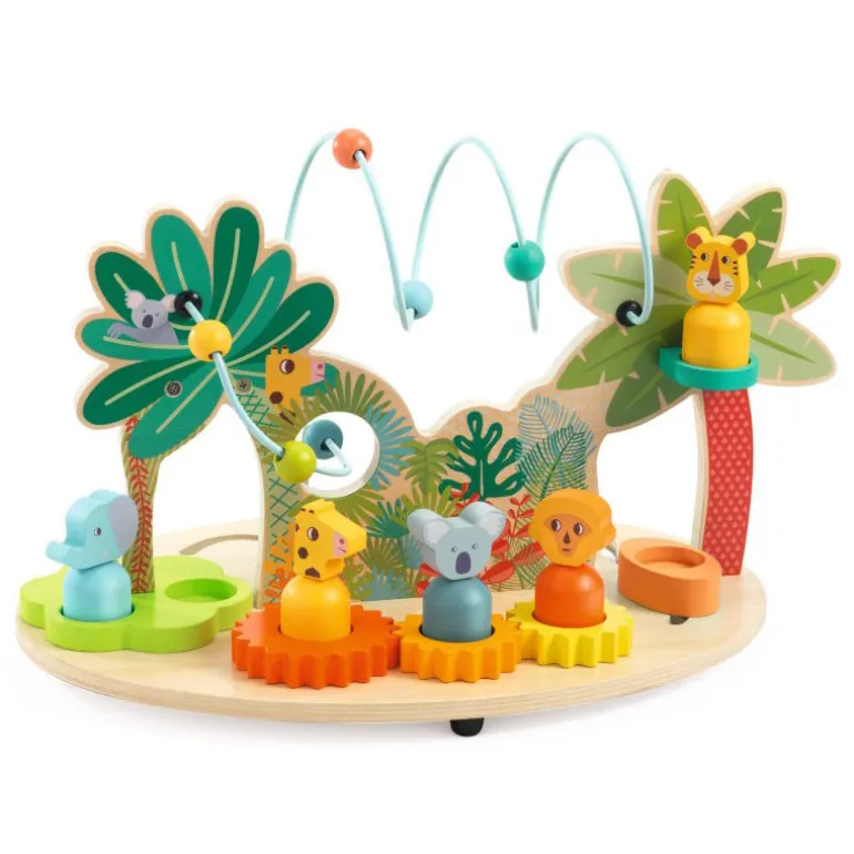 Table d'activités "Multi Big" - Jouet d'éveil en bois 6294<Djeco Store