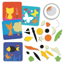 Tableaux de feutrine 'Douce nature' 9864<Djeco New