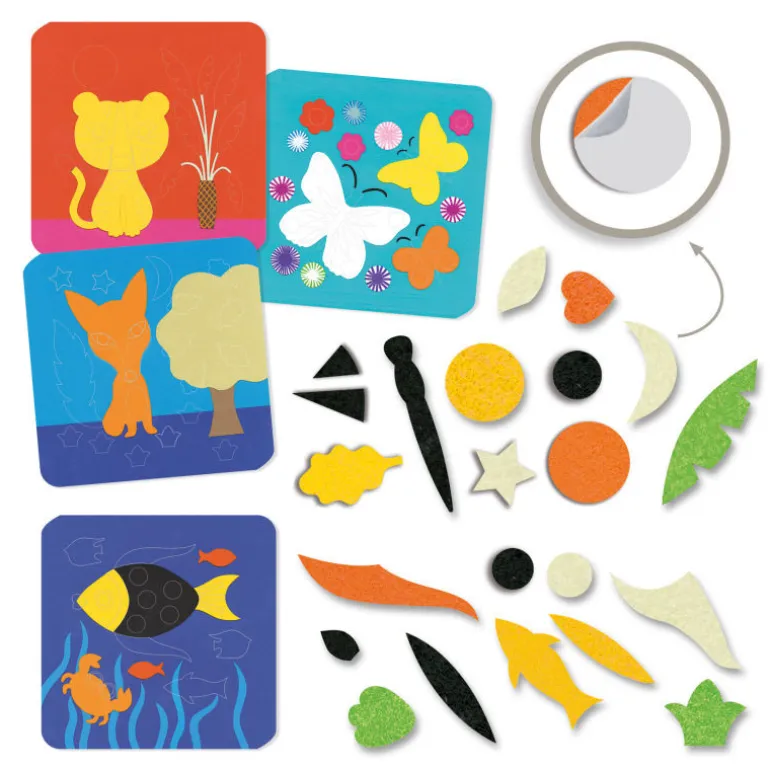 Tableaux de feutrine 'Douce nature' 9864<Djeco New