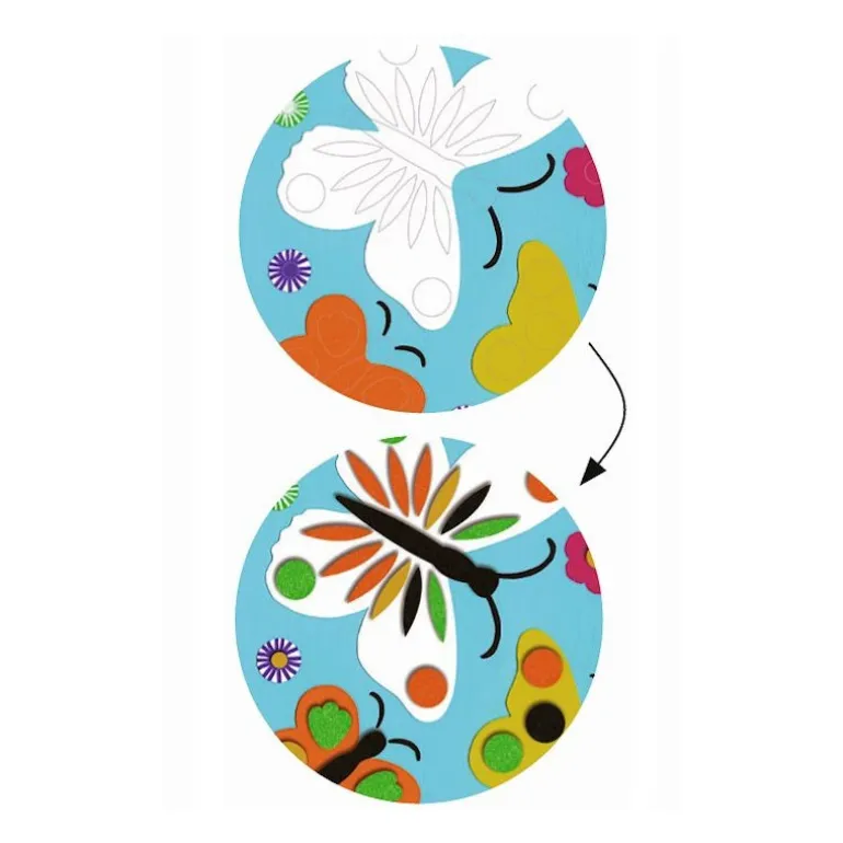 Tableaux de feutrine 'Douce nature' 9864<Djeco New