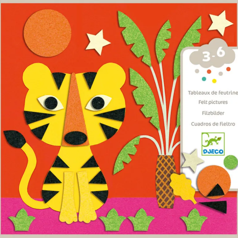 Tableaux de feutrine 'Douce nature' 9864<Djeco New