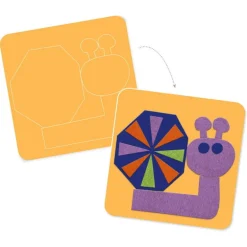 Tableaux de feutrine 'Petit doux' 0085<Djeco Cheap