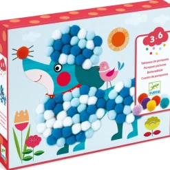 Tableaux de pompons "Des chiens à caresser" 9867<Djeco Online