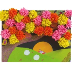 Tableaux de pompons "Explosion de pompons" 9872<Djeco Hot