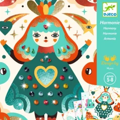 Tableaux métal et strass "Harmonie" 9525<Djeco Cheap