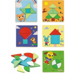 Tangramini, tangram pour les petits 1672<Djeco Store