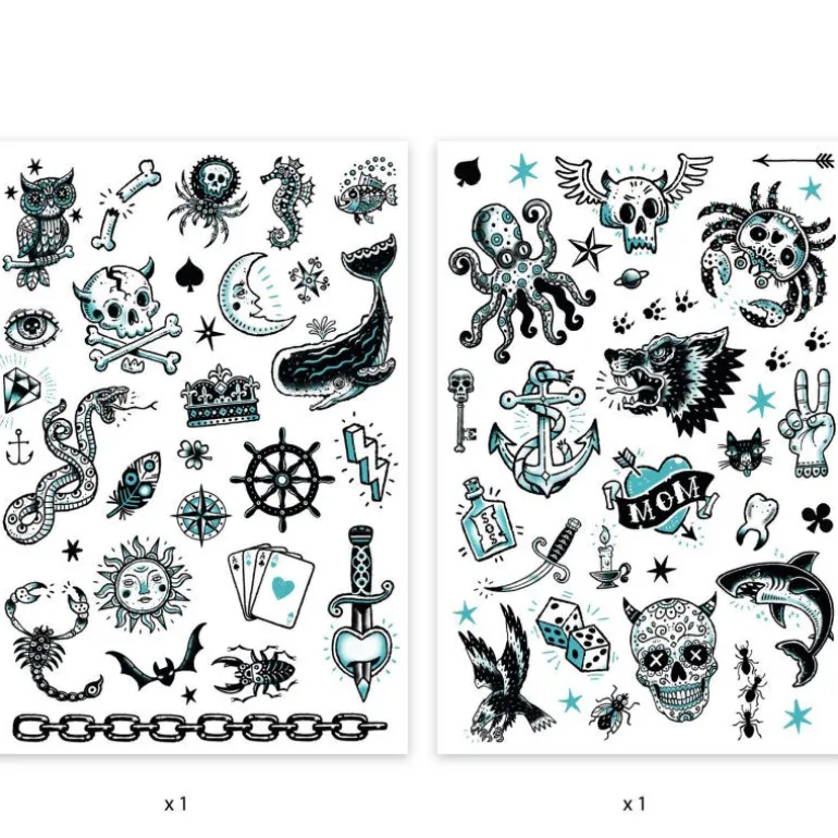 Tatouages 'Dark side' 9594<Djeco Online