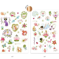 Tatouages 'Fairy Friends' 9599<Djeco Cheap