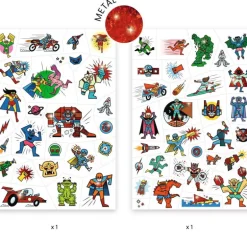 Tatouages 'Heroes vs villains' 9614<Djeco Shop