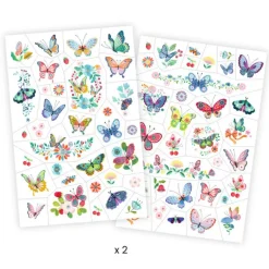 Tatouages 'Papillons de rêve' 9249<Djeco Hot