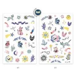 Tatouages phosphorescents 'Sweet dreams' 9592<Djeco Store