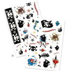 Tatouages Pirates 9584<Djeco Cheap