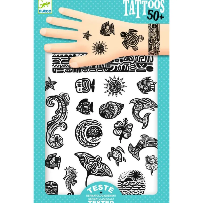 Tatouages 'Polynésie' 9248<Djeco Sale