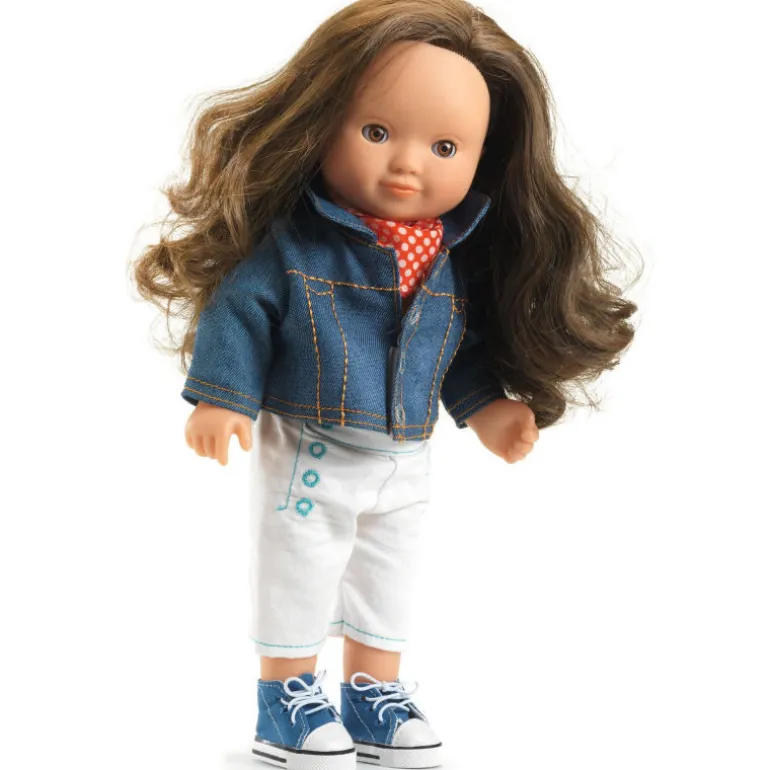 Tenue Blue Jacket, vêtement de poupée POMEA de 7773<Djeco Shop