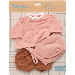 Tenue Peach, vêtement de poupée POMEA de 7897<Djeco Fashion