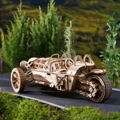 Three Wheeler – UGEARS Puzzle 3D Mécanique<UGEARS models Flash Sale