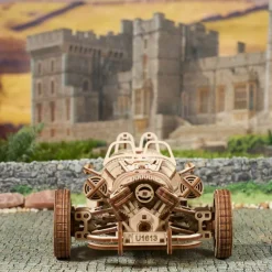 Three Wheeler – UGEARS Puzzle 3D Mécanique<UGEARS models Flash Sale