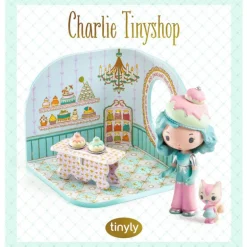 tinyshop de Charlie, maison pour figurine tinyly de 6955<Djeco Sale
