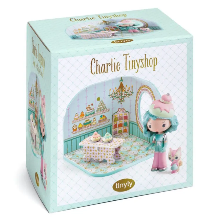 tinyshop de Charlie, maison pour figurine tinyly de 6955<Djeco Sale