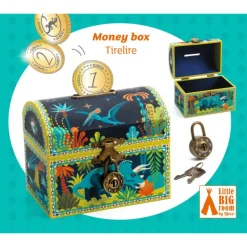 Tirelire "Dinosaure" 3333<Djeco Outlet