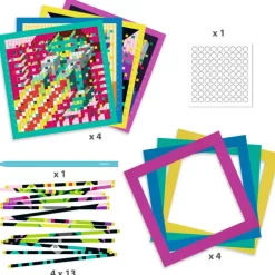 Tissage pixels "Invaders" 9452<Djeco Sale