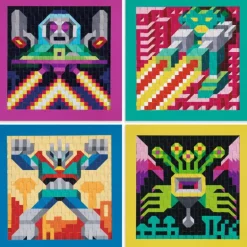 Tissage pixels "Invaders" 9452<Djeco Sale