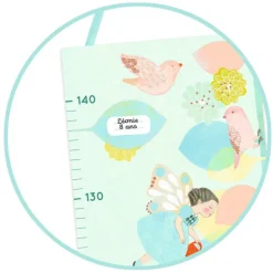 Toise en carton "Printemps" 4052<Djeco Clearance