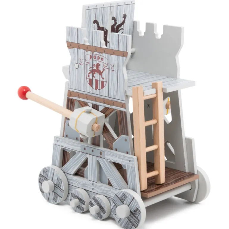Tour d'assaut, jouet en bois pour chateau fort et chevaliers 80618<Papo Clearance