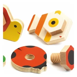 TournaBasic, jeu de vissage 6207<Djeco Discount