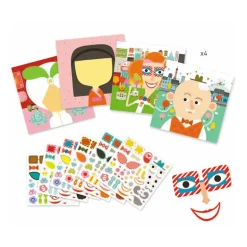 Tous différents - stickers 8934<Djeco Online