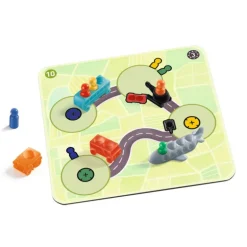 TRAFFIC LOGIC Jeu Sologic de 8585<Djeco New