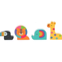 Train des animaux en bois - Andy Westface pour 7415<VILAC Shop