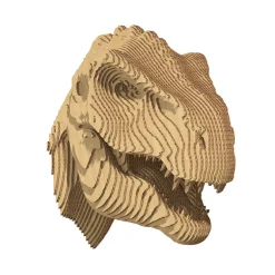 Trophée mural décoratif - Sculpture 3D en carton - T-REX - Wall puzzle<Cartonic Sale