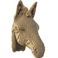 Trophée mural décoratif - Sculpture 3D en carton - Zèbre - Wall puzzle<Cartonic New