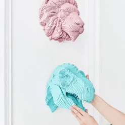Trophée mural décoratif - Sculpture 3D en carton - Lion - Wall puzzle<Cartonic Flash Sale