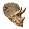 Trophée mural décoratif - Sculpture 3D en carton - Tricératops - Wall puzzle<Cartonic Clearance