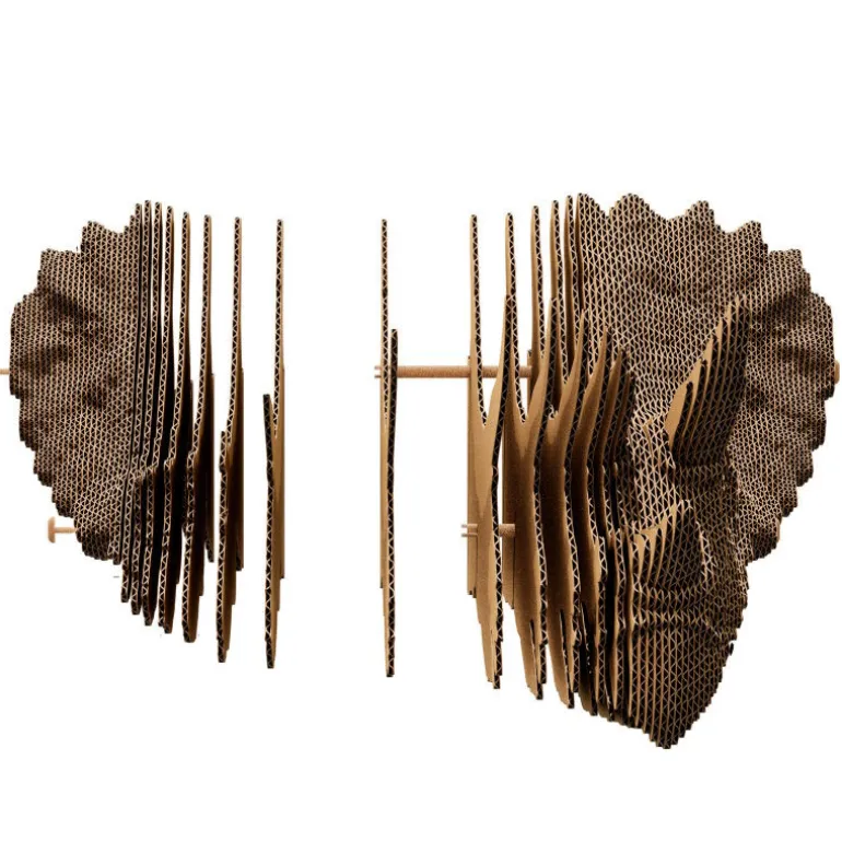 Trophée mural décoratif - Sculpture 3D en carton - Tricératops - Wall puzzle<Cartonic Clearance