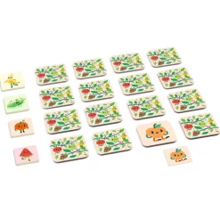 Veggy Memo, jeu de mémoire 8528<Djeco New