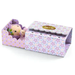 Violet Tinyroom, chambre pour figurine tinyly de 6965<Djeco New