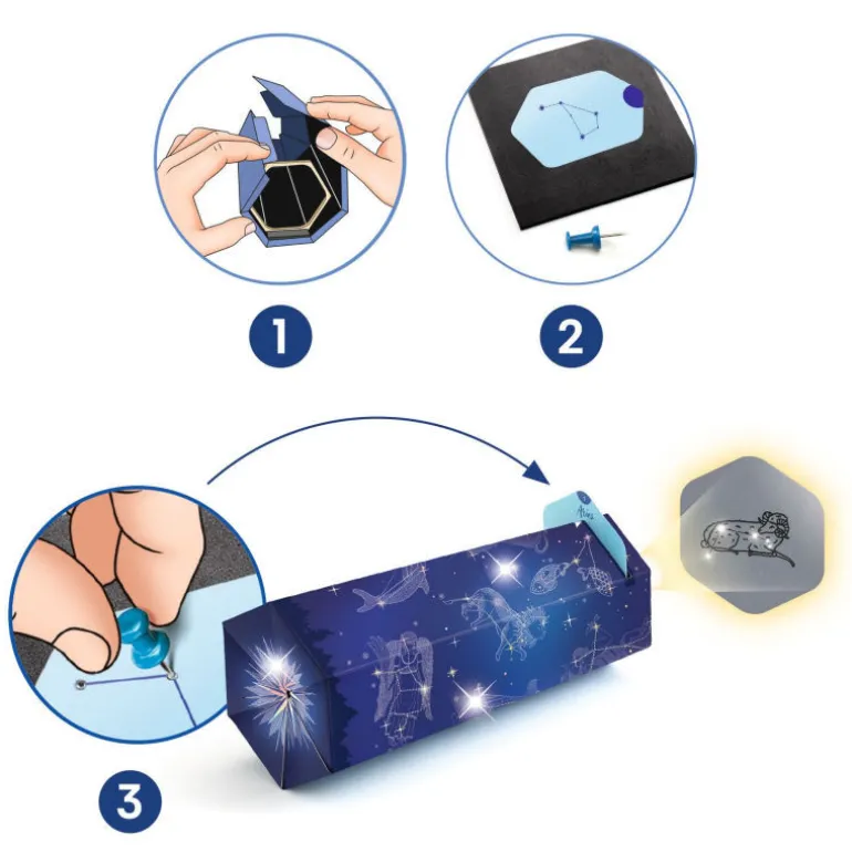 Visionneuse de constellations à créer "Constellations" DIY 7985<Djeco Discount