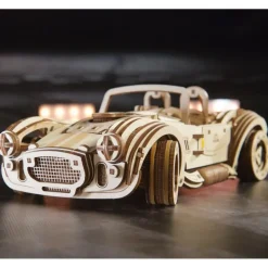 Voiture de course Cobra – UGEARS Puzzle 3D Mécanique<UGEARS models Clearance
